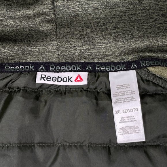 Men's Reebok Zip Up Sweater Jacket - Picture 3 of 13